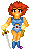 Lion-O (Thundercats). I've got your Sword of Omens right here...